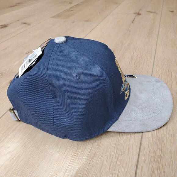 R2D2 Star Wars Concept One Hat Cap Navy & Gray Japan Embroidered Gold NEW NWT - Picture 4 of 13